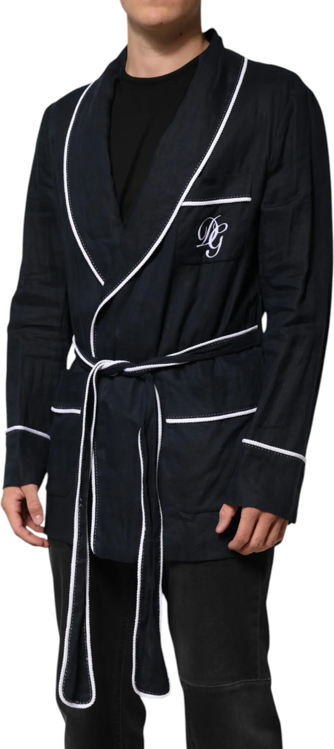 Dolce & Gabbana Embroidery Jacket Robe Blazer