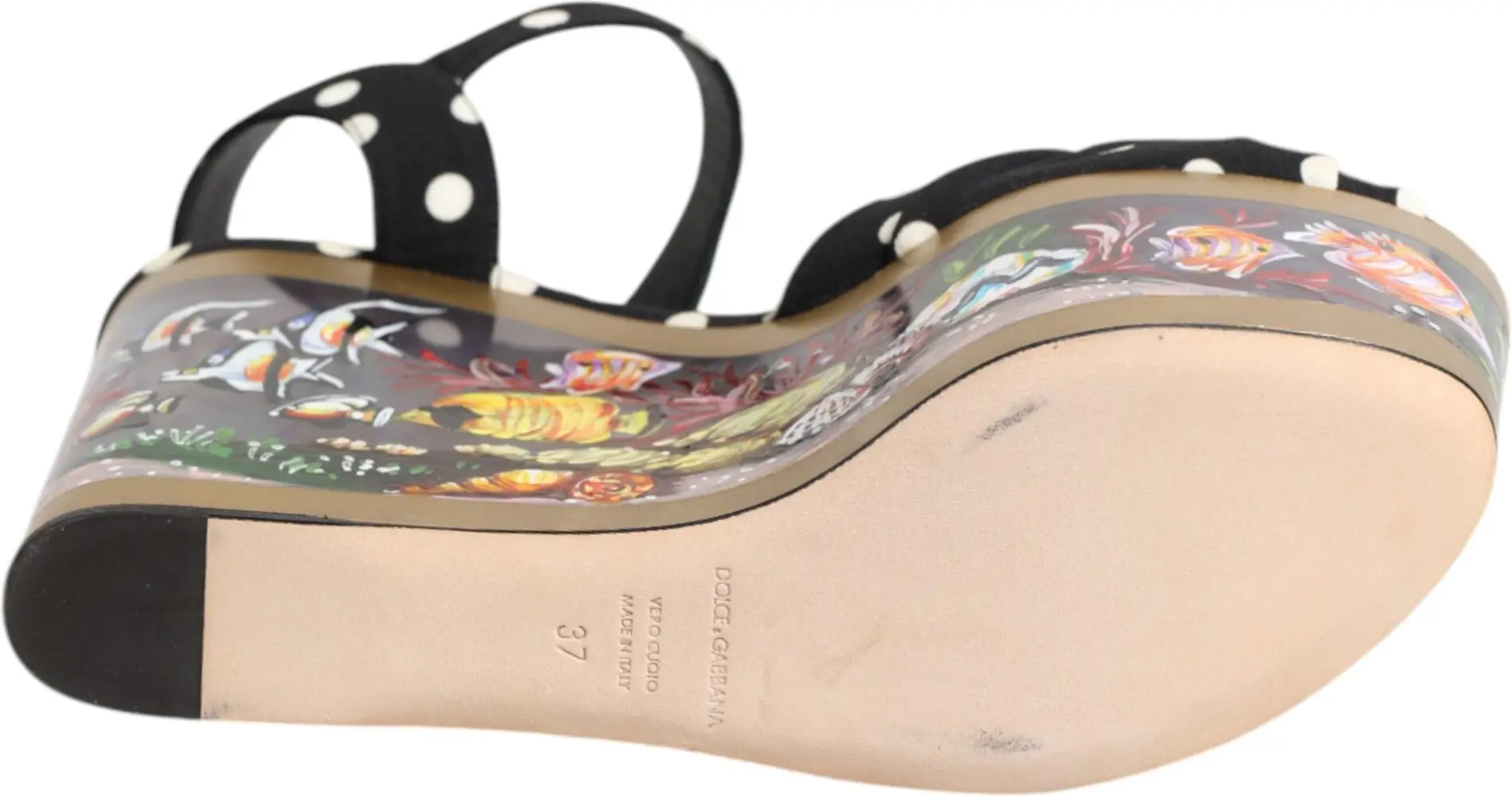 Ankle Strap Wedge Sandals Dolce & Gabbana