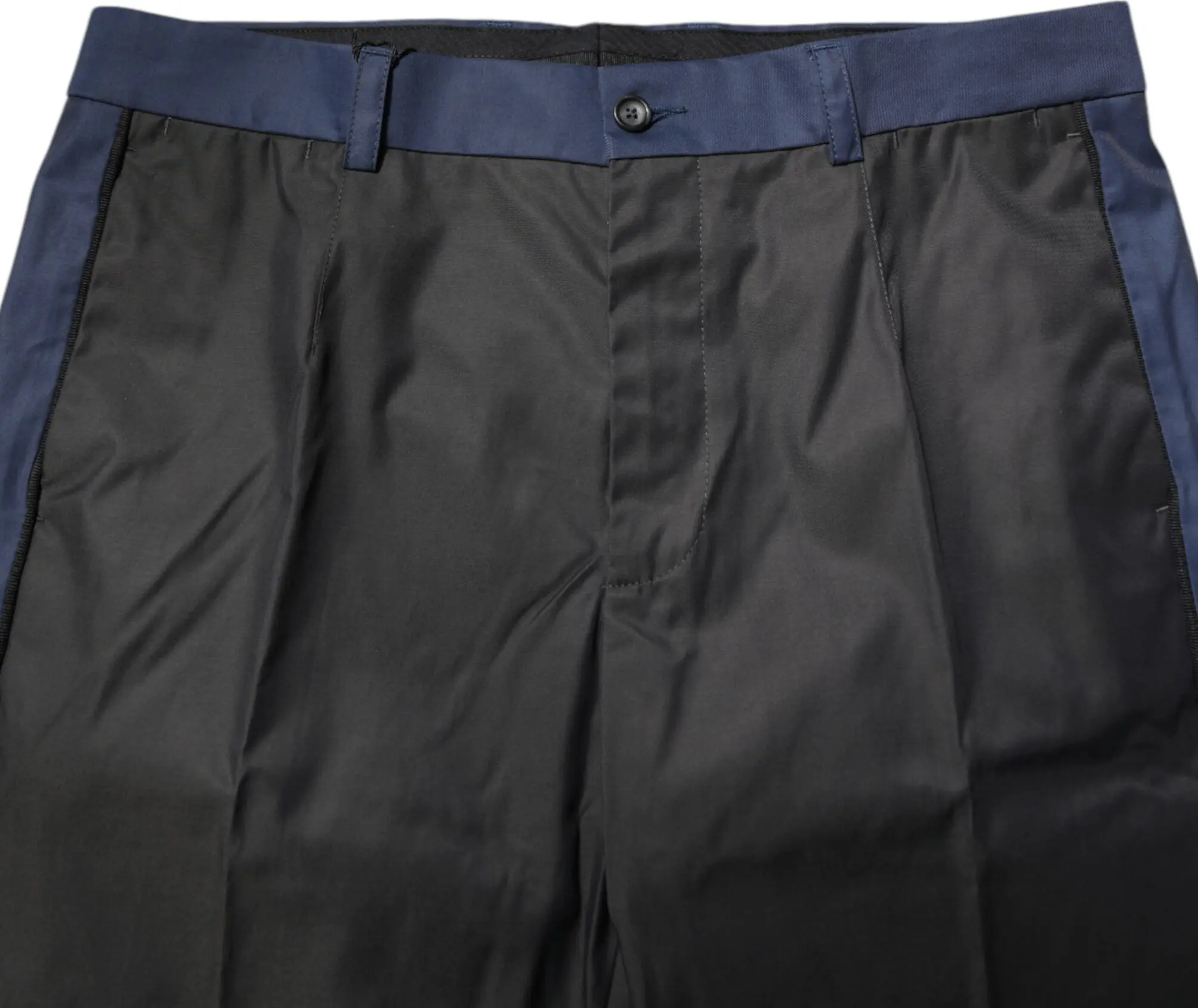 Chinos Dolce & Gabbana Серо-синие Хлопок