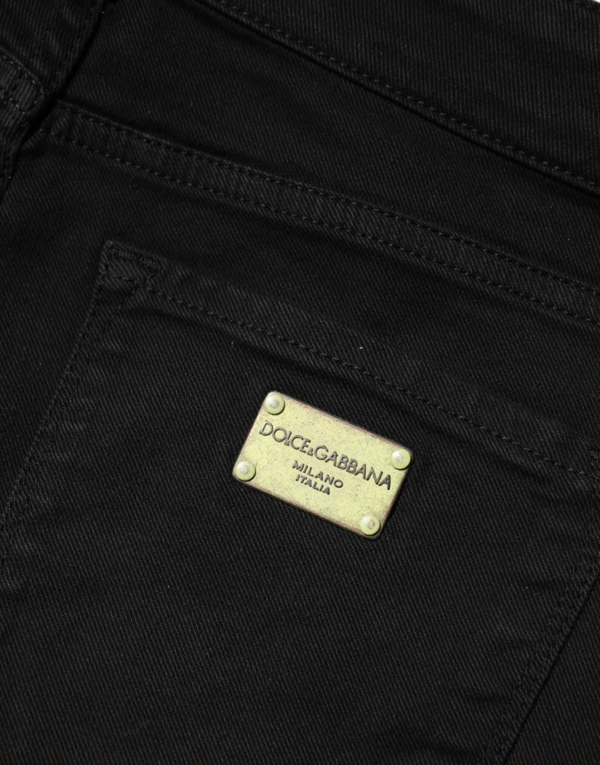 Узкие джинсы Dolce & Gabbana со средней посадкой