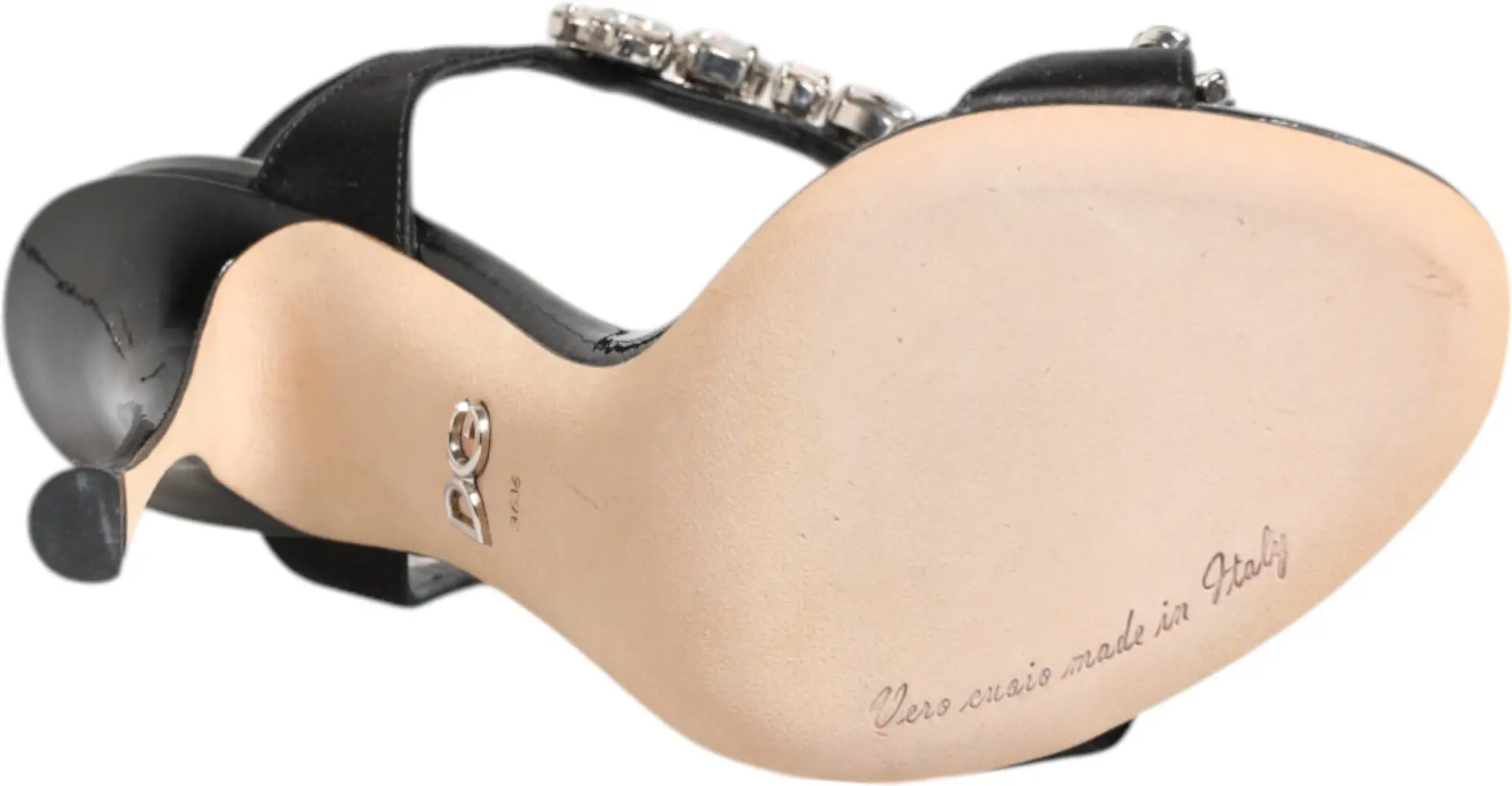 Босоножки на каблуке Dolce & Gabbana Keira черные