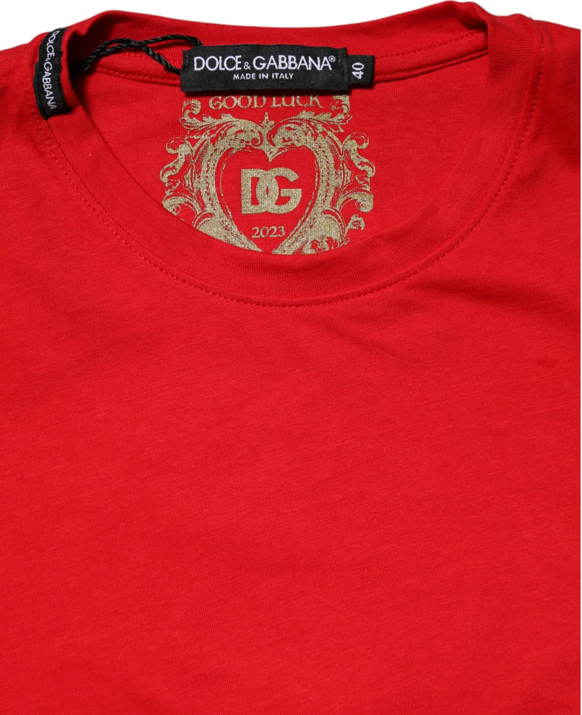Crew Neck Short Sleeves Top T-shirt Dolce & Gabbana