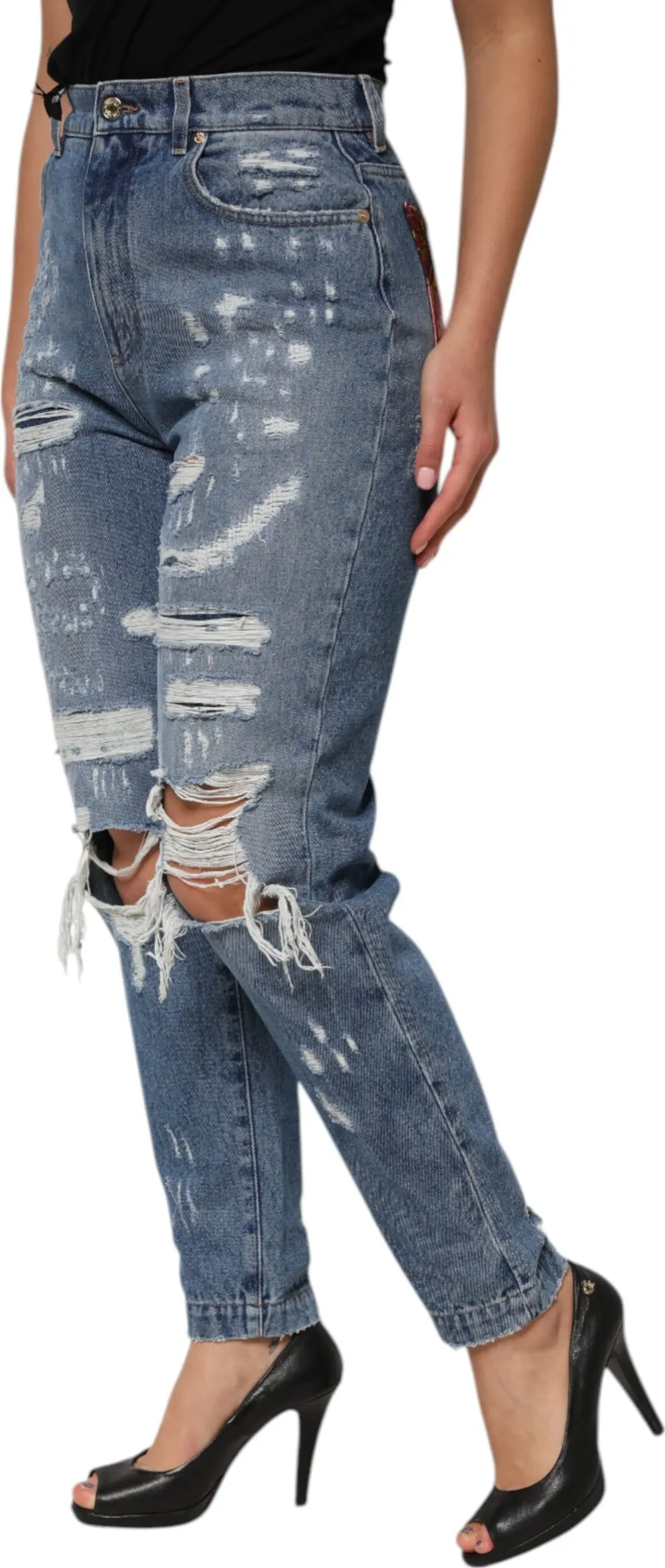 Jeans Dolce & Gabbana Tattered Denim