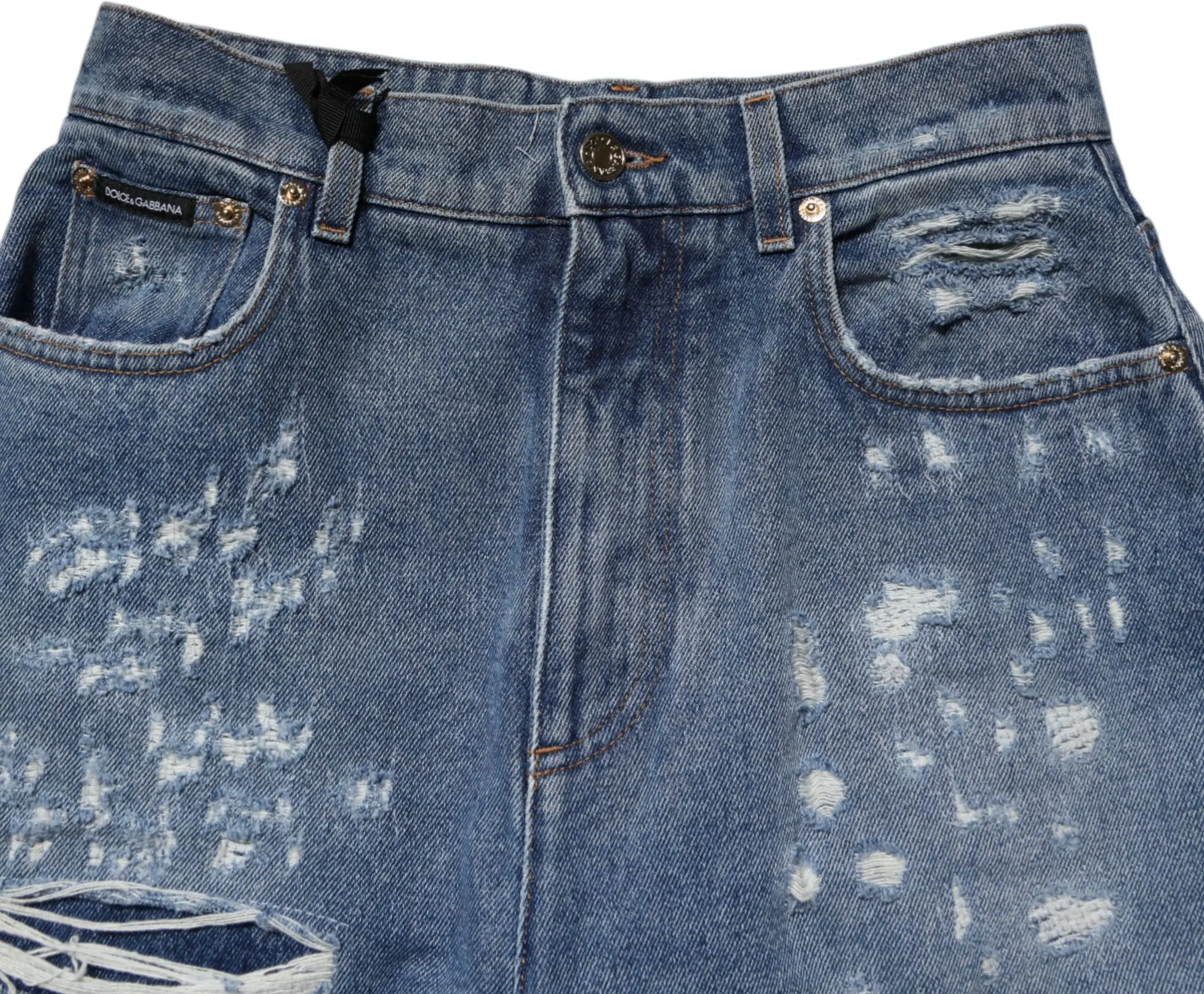 Jeans Dolce & Gabbana Tattered Denim