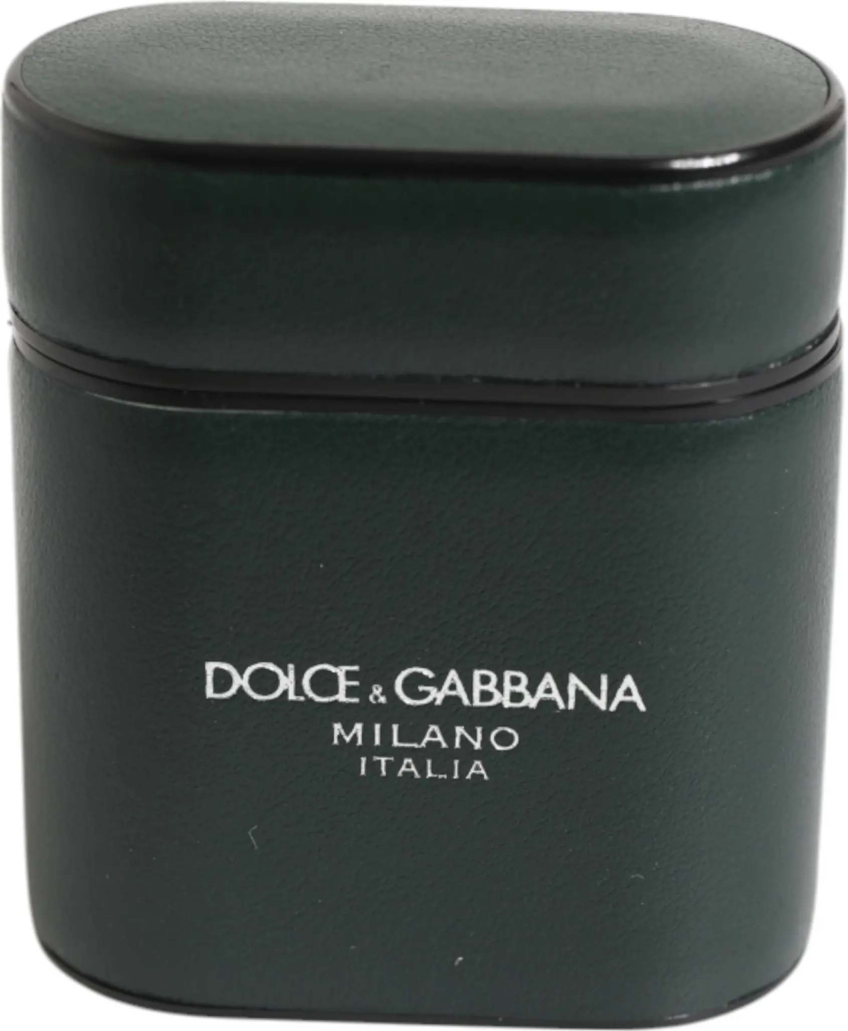 Dolce & Gabbana logotipli qora charmdan qopqog'i