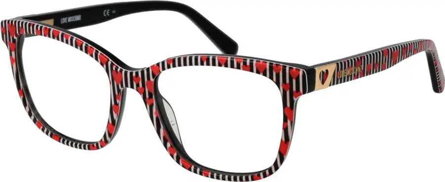 Multicolor Acetate Glasses Frames LOVE MOSCHINO