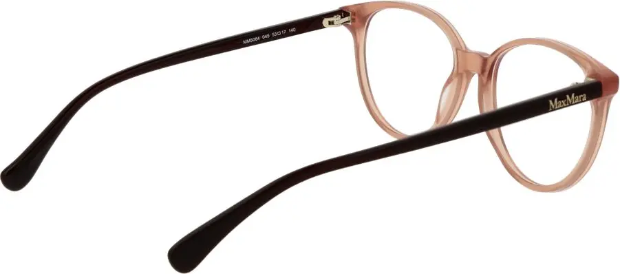 Brown Acetate Glasses Frames Max Mara