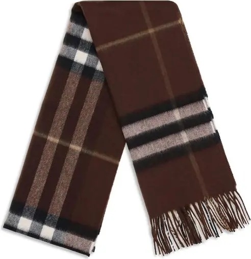 Шарф Burberry Кашемировый шарф в клетку