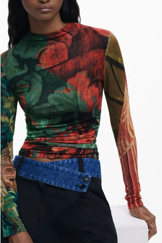 Green Viscose Sweater