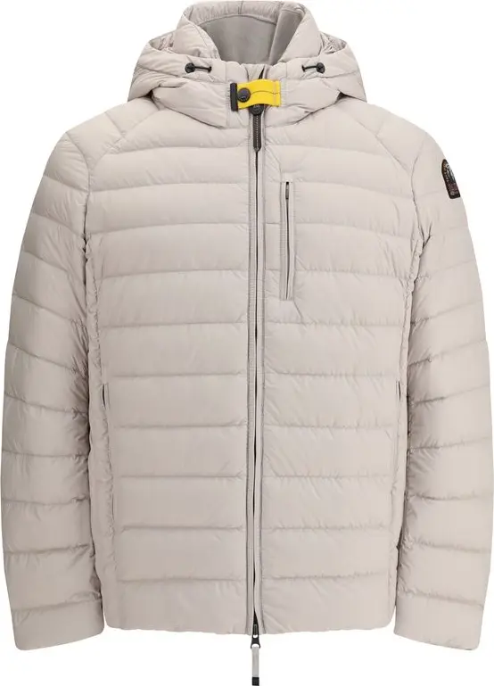 Парка Parajumpers бежевая из полиамида полной длины