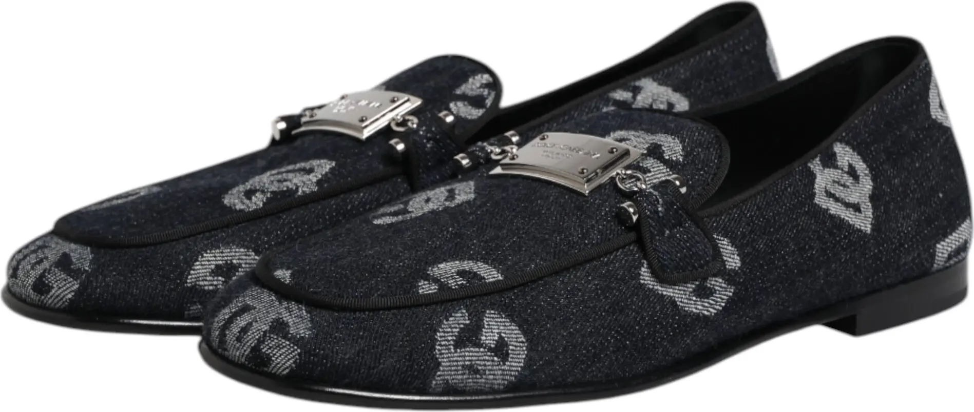 Loafers Cotton Dress Shoes Dolce & Gabbana
