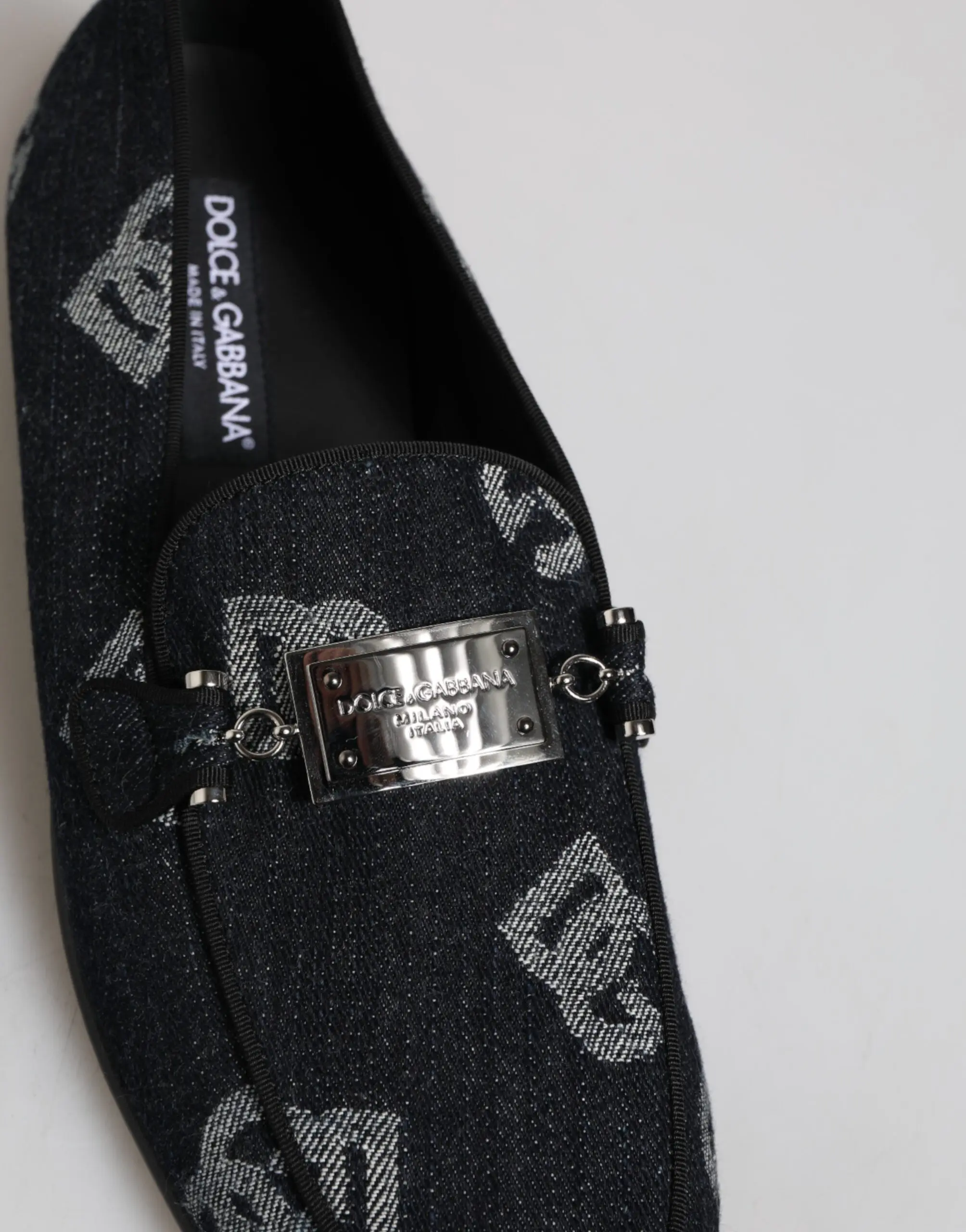 Loafers Cotton Dress Shoes Dolce & Gabbana