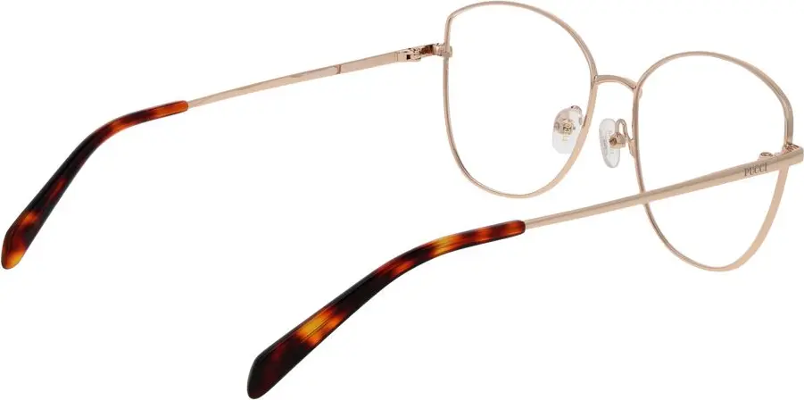 Emilio Pucci Rose Gold Metal Glasses (Frames)