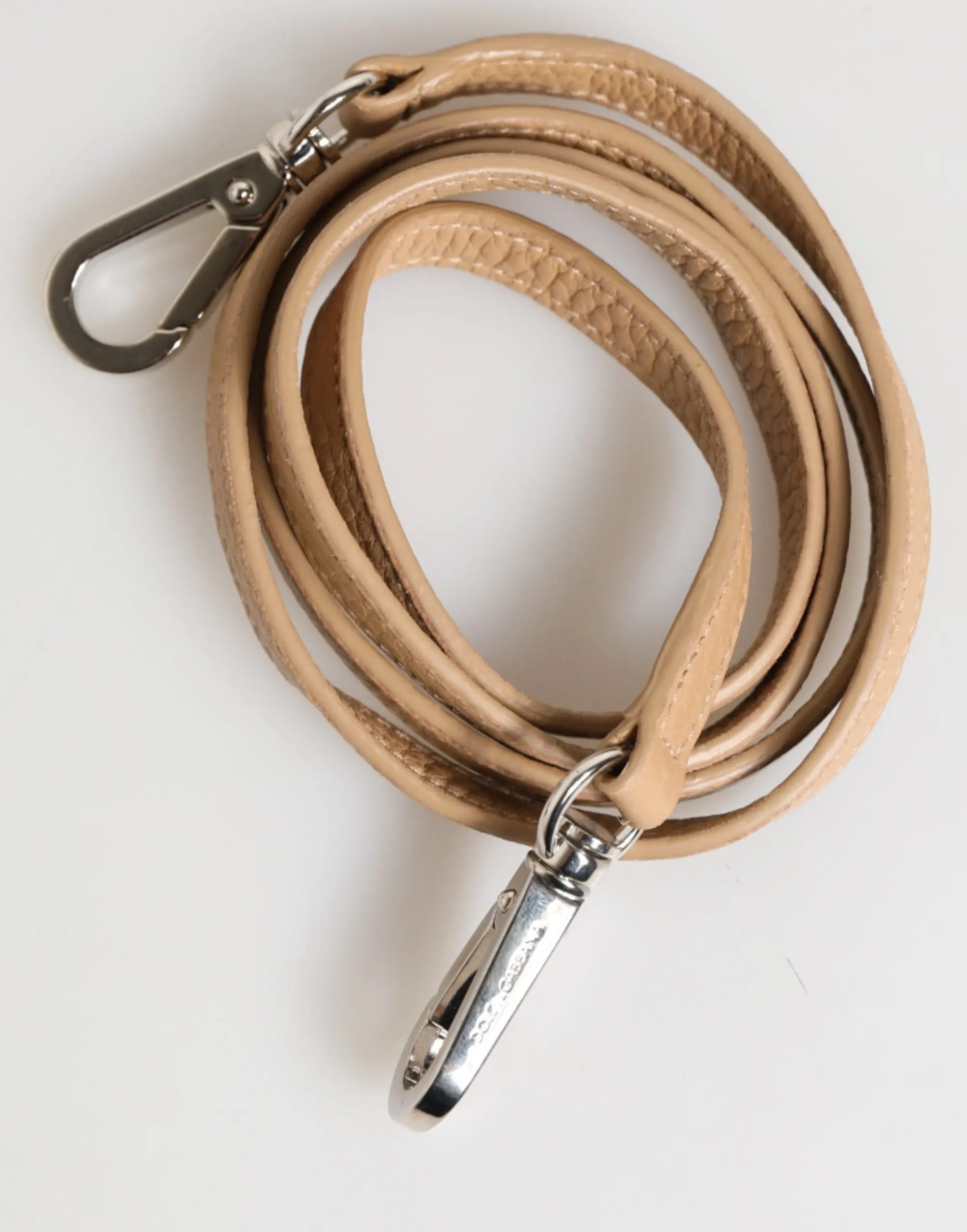 Dolce & Gabbana sumkasi, jigarrang buqa terisidan yasalgan, katta crossbody kartochka ushlagichi