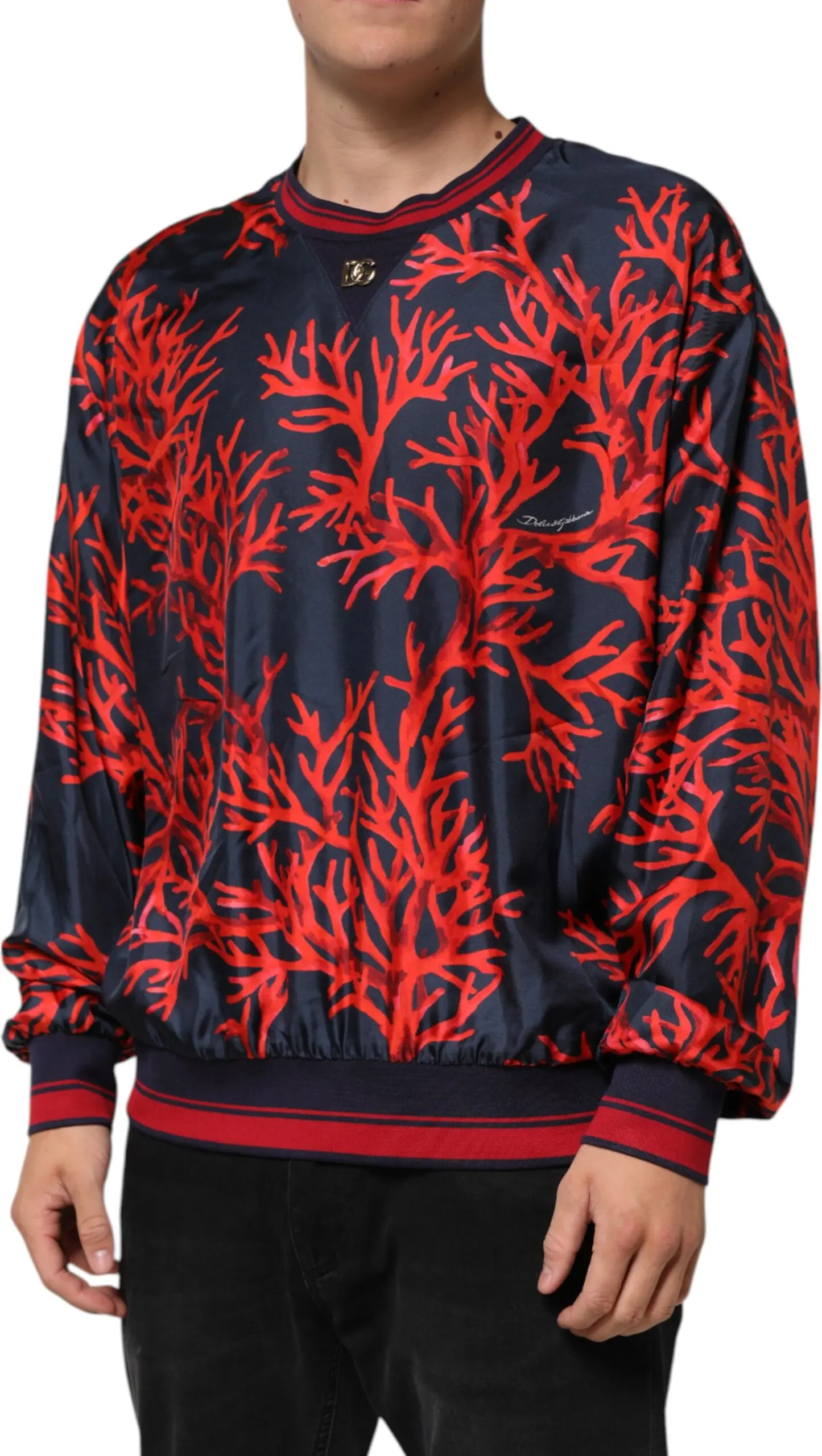 Свитер с круглым вырезом Dolce & Gabbana
