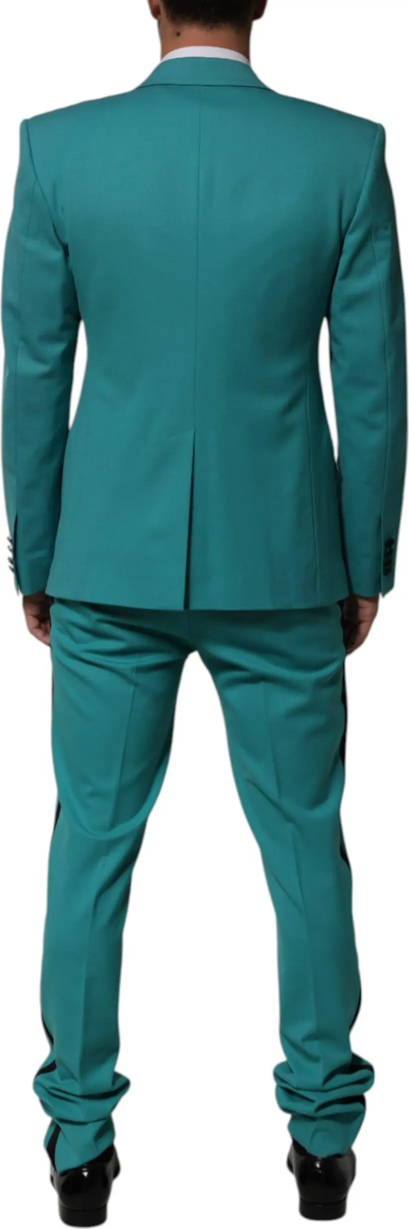 3 Piece Wool Silk Blend Suit Dolce & Gabbana Sicilia