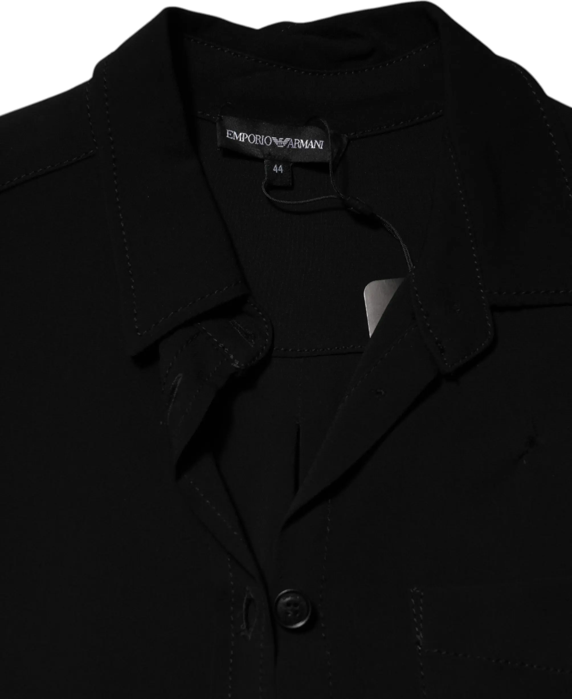 Shirt Style Belted Dress Armani Emporio