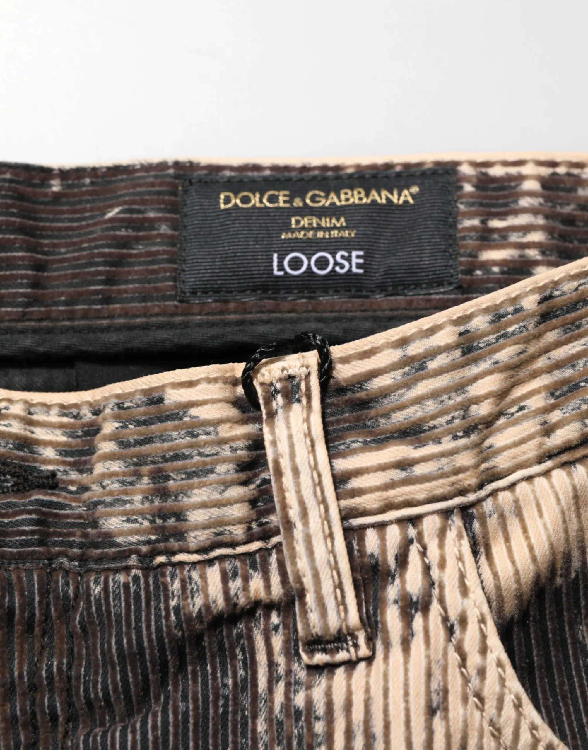 Corduroy pants Dolce & Gabbana