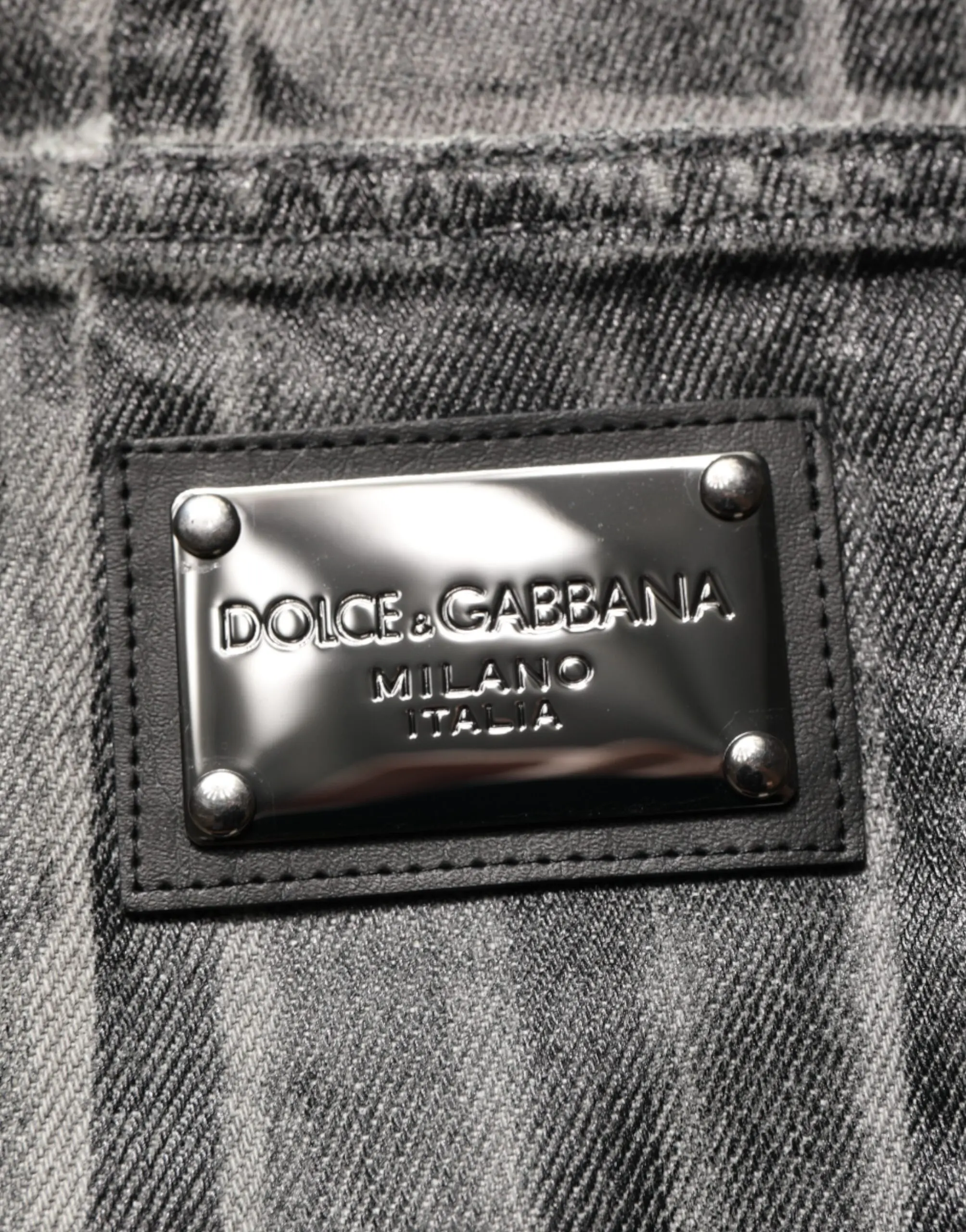 Джинсы Dolce & Gabbana с принтом