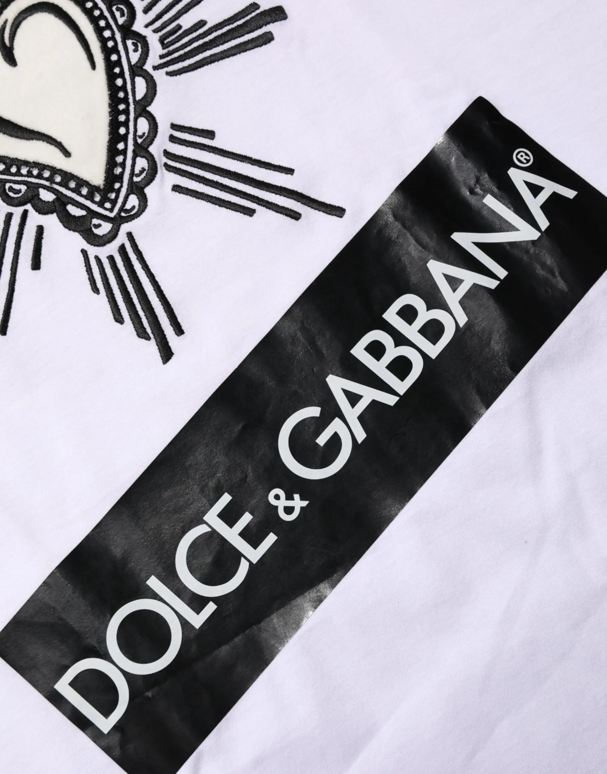 Dolce & Gabbana qisqa yengli erkaklar futbolkasi