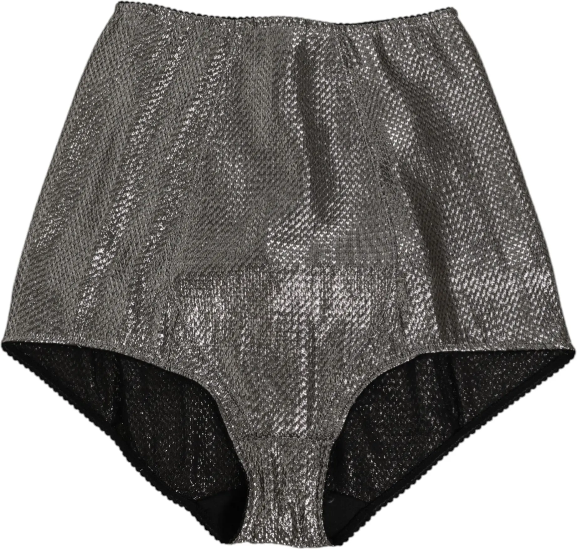 Panties Dolce & Gabbana Gray Silk Stretch Slip Girdle Panty Underwear