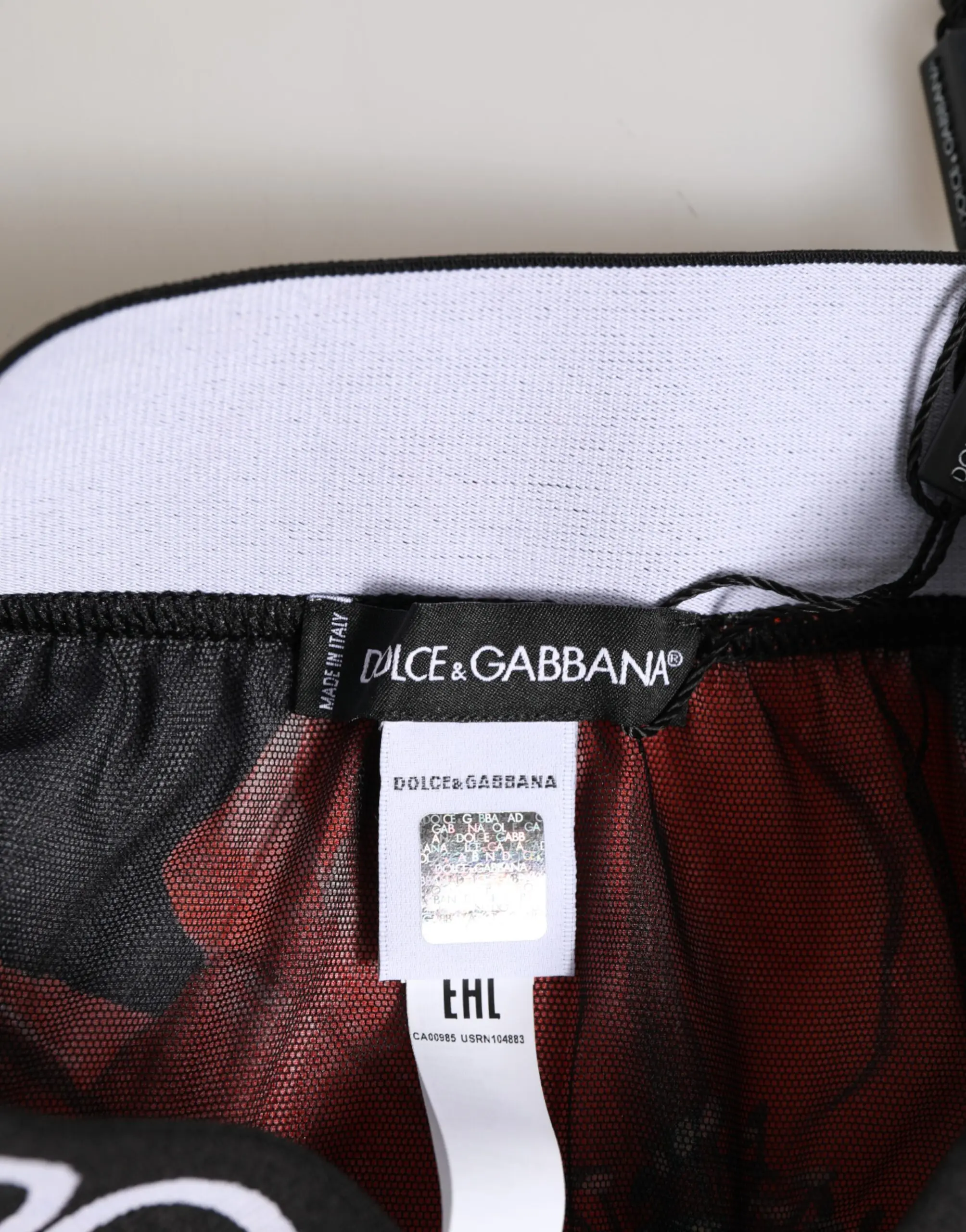 Ichki kiyim
Ichki kiyim Dolce & Gabbana Qora Gullar Ipak Yuqori Bel