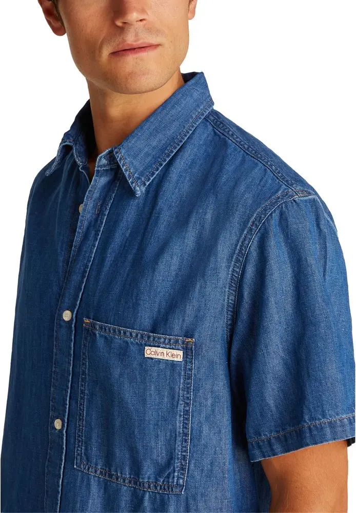REGULAR SS DENIM J30J327178 Shirt Calvin Klein Jeans