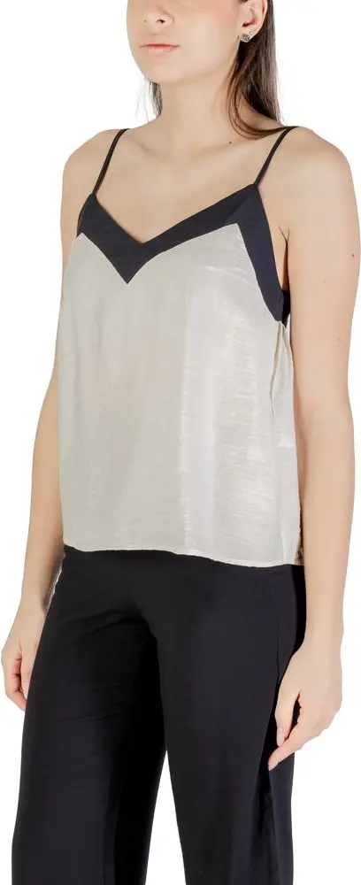 Cream Nylon Top Vero Moda