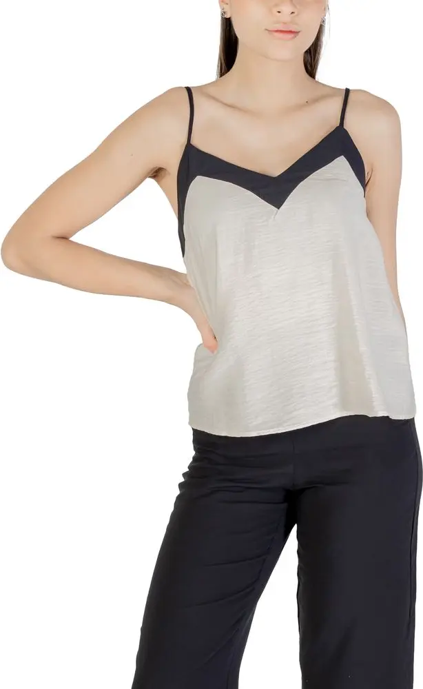 Cream Nylon Top Vero Moda