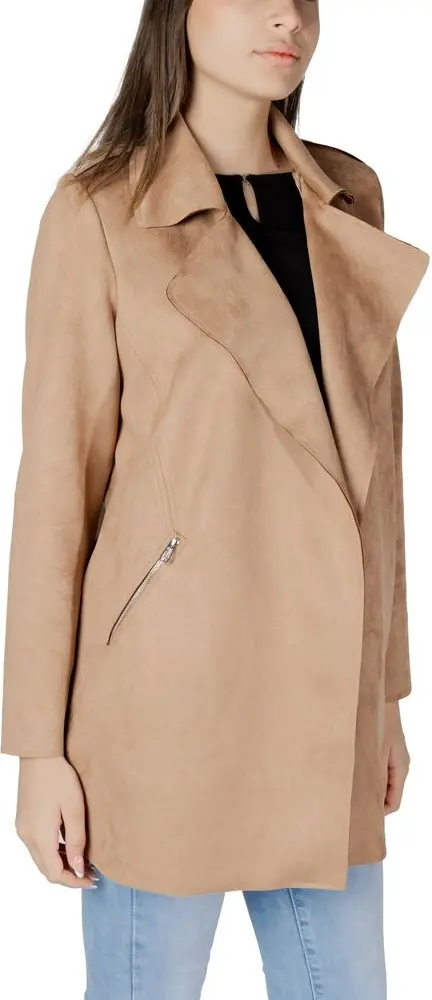 Street One Beige Polyester Trench Coat