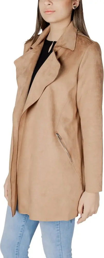 Street One Beige Polyester Trench Coat