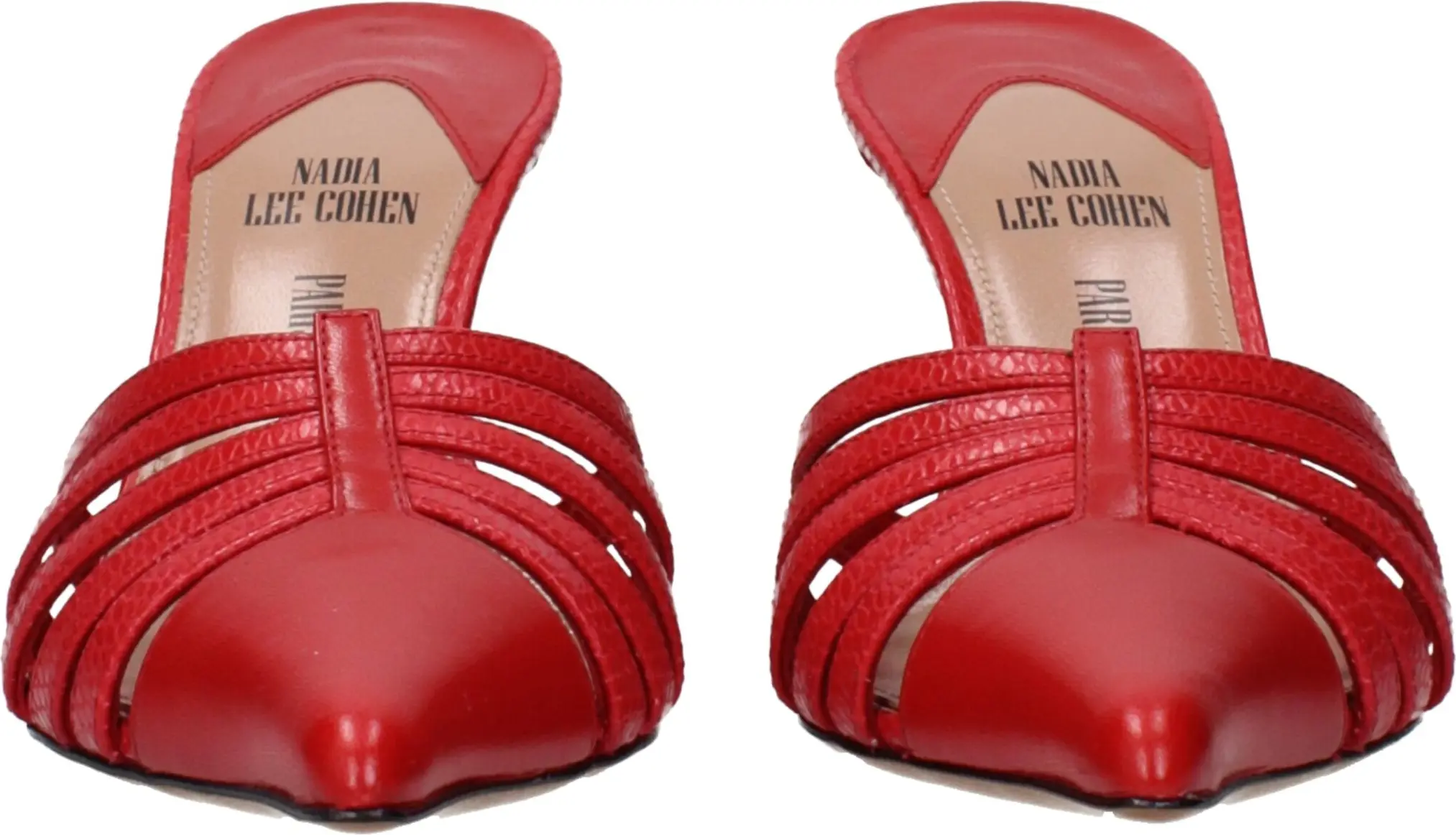 Qizil Charmi Stiletto Taba Paris Texas
