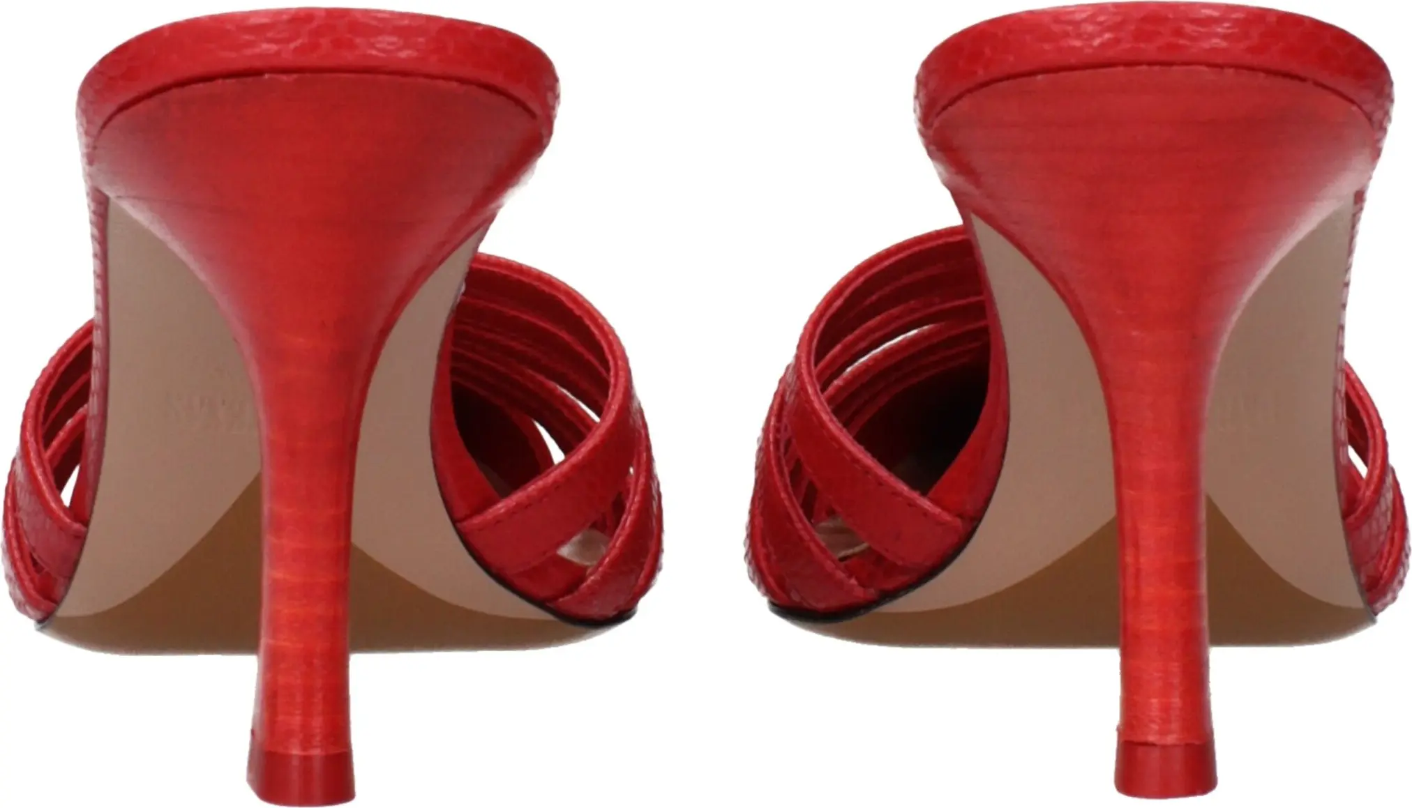 Qizil Charmi Stiletto Taba Paris Texas