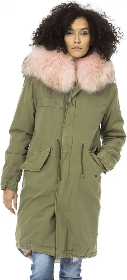 Parka MR & MRS ITALY Army Cotton Women Parka