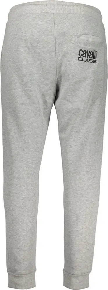 Gray Cotton Pant cavalli CLASS