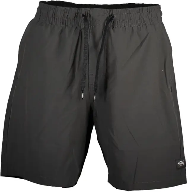Black Polyester Pant Vans
