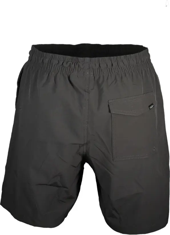 Black Polyester Pant Vans