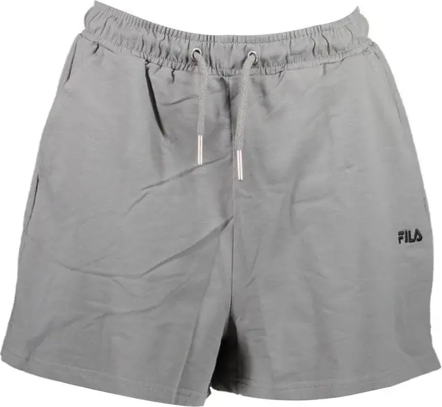 Gray Cotton Pant Fila