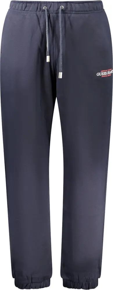 Blue Cotton Pant Guess Shoes