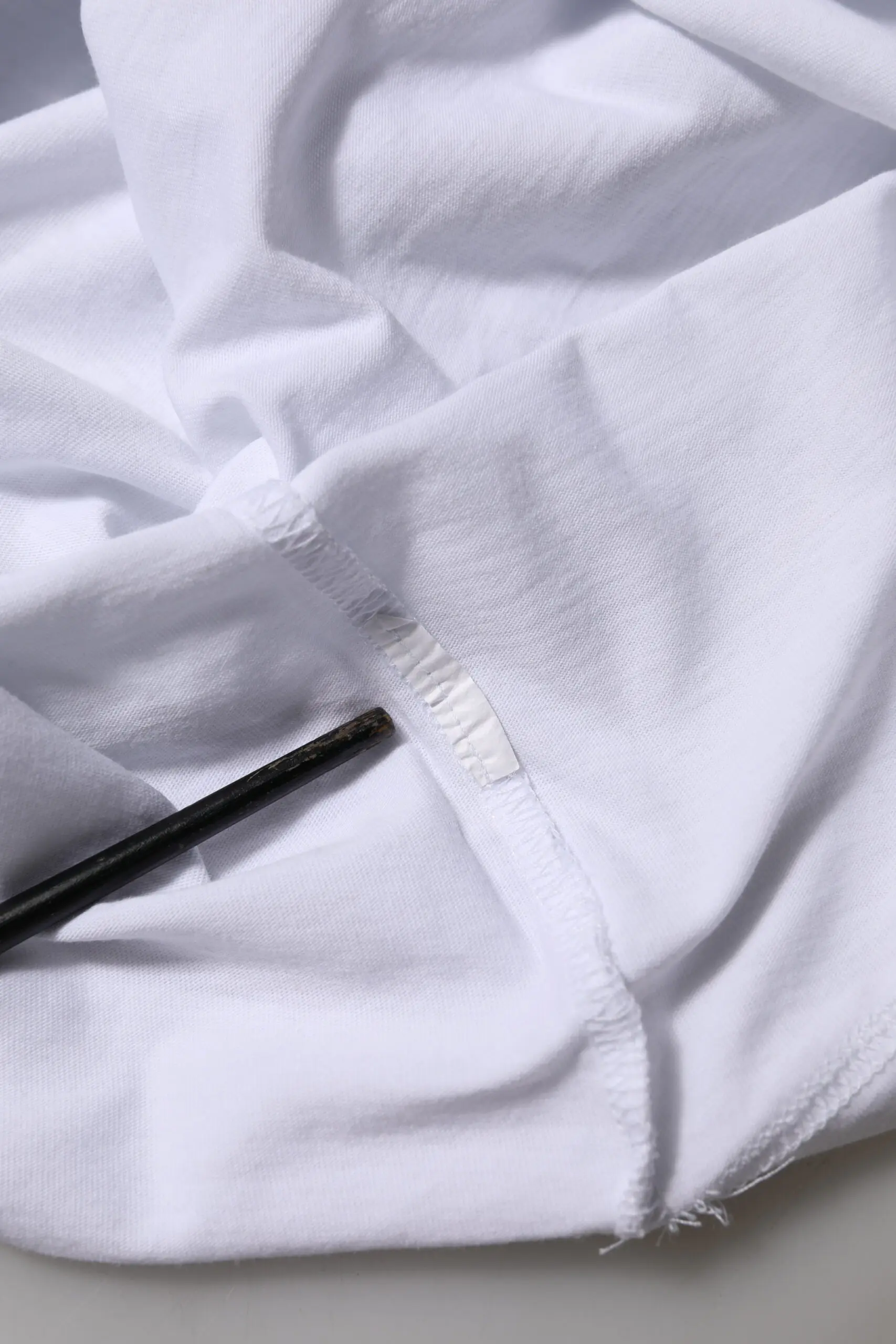 White Cotton V-Neck Short Sleeves T-Shirt Dolce & Gabbana