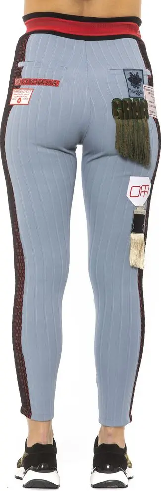 Leggings MR & MRS ITALY Light Blue Cotton