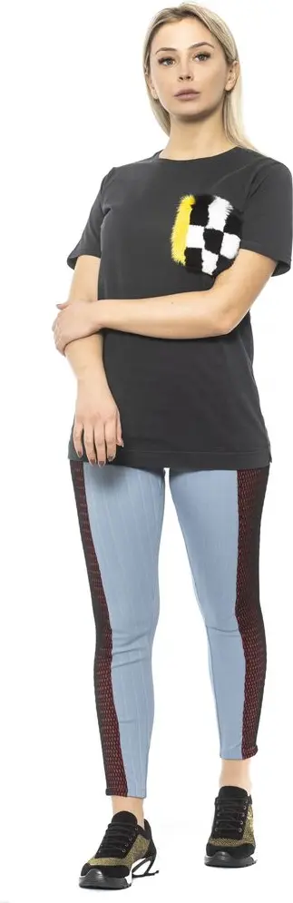 Leggings MR & MRS ITALY Light Blue Cotton