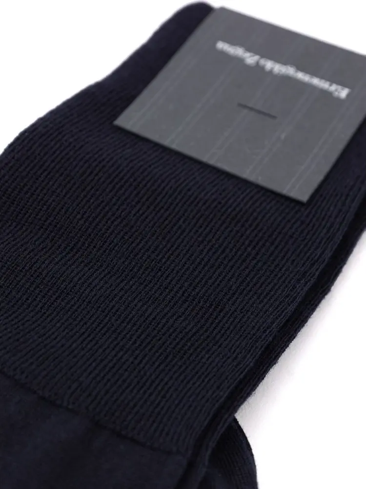 Blue Wool Socks ZEGNA