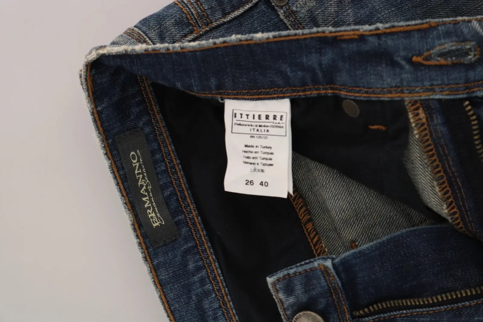 Casual Denim Shimoliy Shimlar Ermanno Scervino