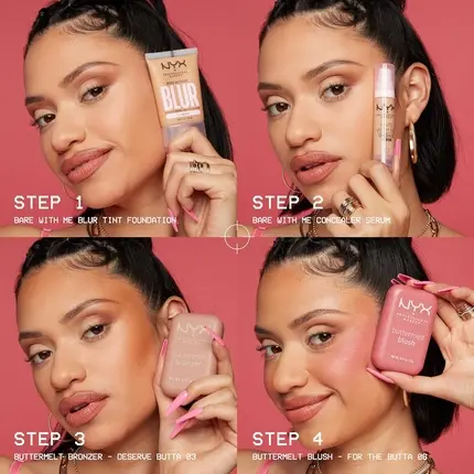 Румяна пудровые NYX Buttermelt