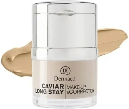 Dermacol 2-in-1 Long-Stay Foundation & Concealer Koreyaksiz