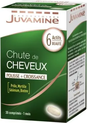 Supplement Juvamine Hair Loss Growth Supplement with 6 Beauty Actives Including Zinc