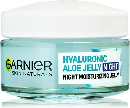 Ночное увлажняющее желе Garnier Увлажняющий ночной гель для кожи с гиалуроновой алоэ вера желе