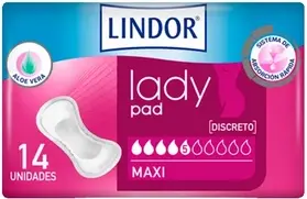 Прокладка гигиеническая Hartmann Lindor Lady Pad Maxi