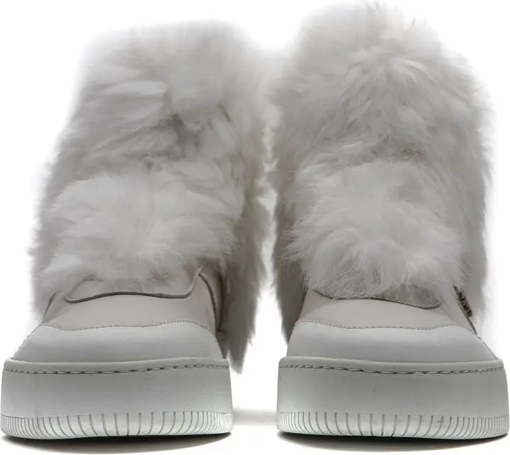 White Cotton Sneaker MR & MRS ITALY